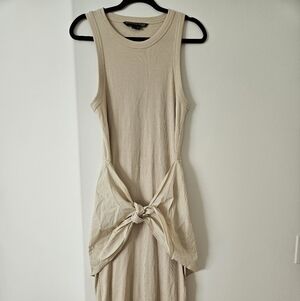 Veronica Beard wrap dress cream color medium